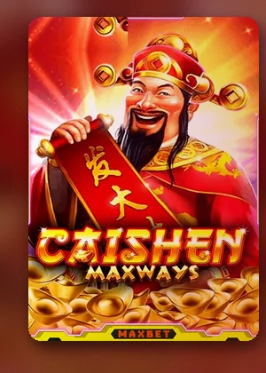 ปกเกมสล็อต Caishen Maxways ในห้องสล็อต WEIWEI168